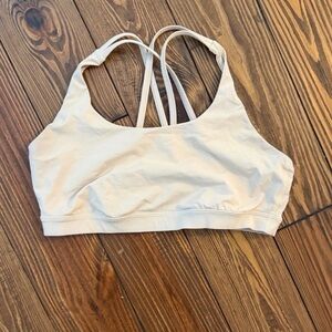 Lululemon Women's Cream Sports Bra